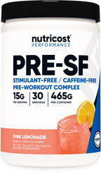 Nutricost Stim-Free Pre-Workout Supplement | Caffeine Free

