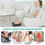 Nekteck Foot Massager with Heat – Shiatsu Kneading

