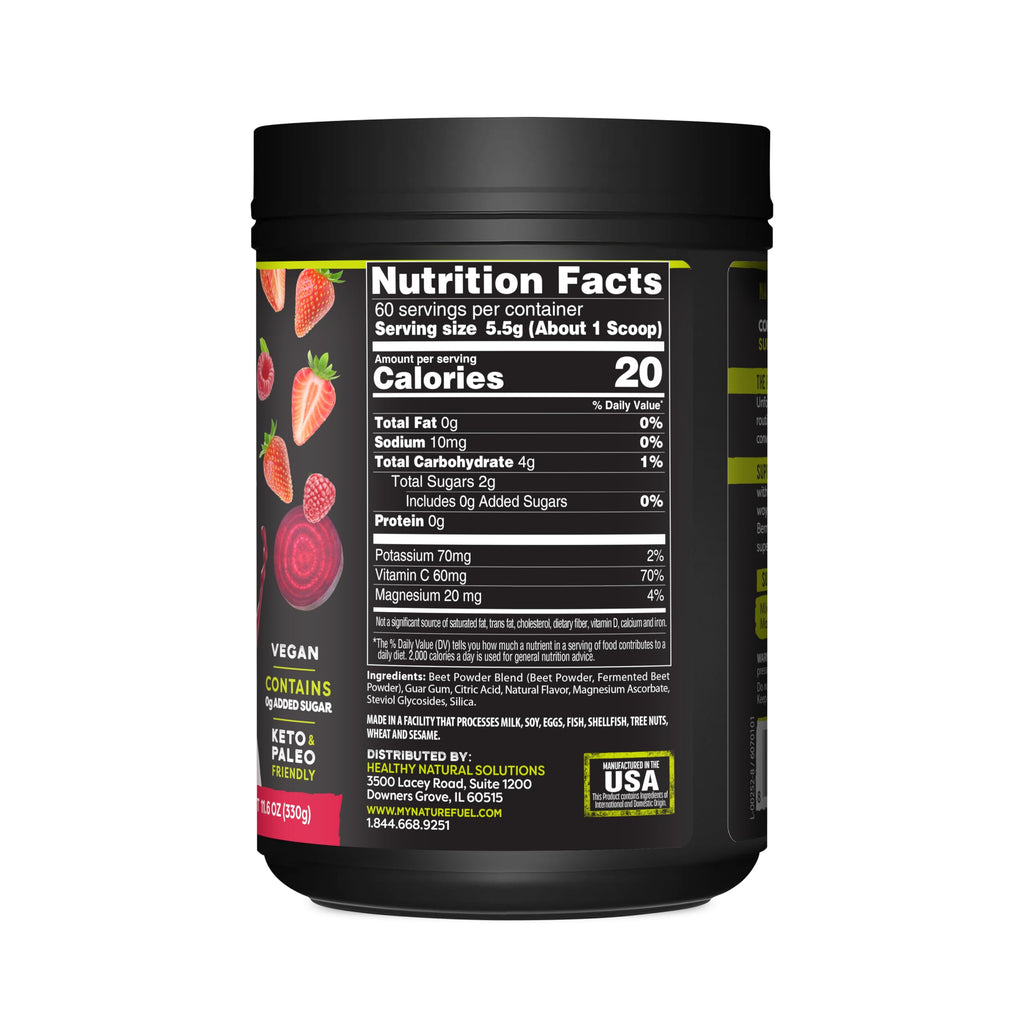 Beet Powder Pre-Workout Supplement for Natural Energy

