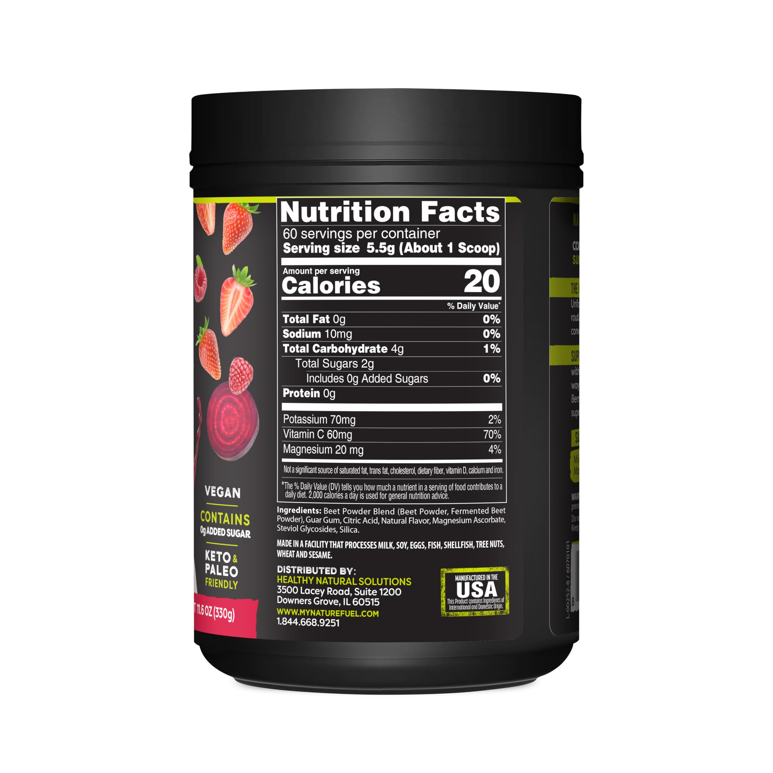 Beet Powder Pre-Workout Supplement for Natural Energy

