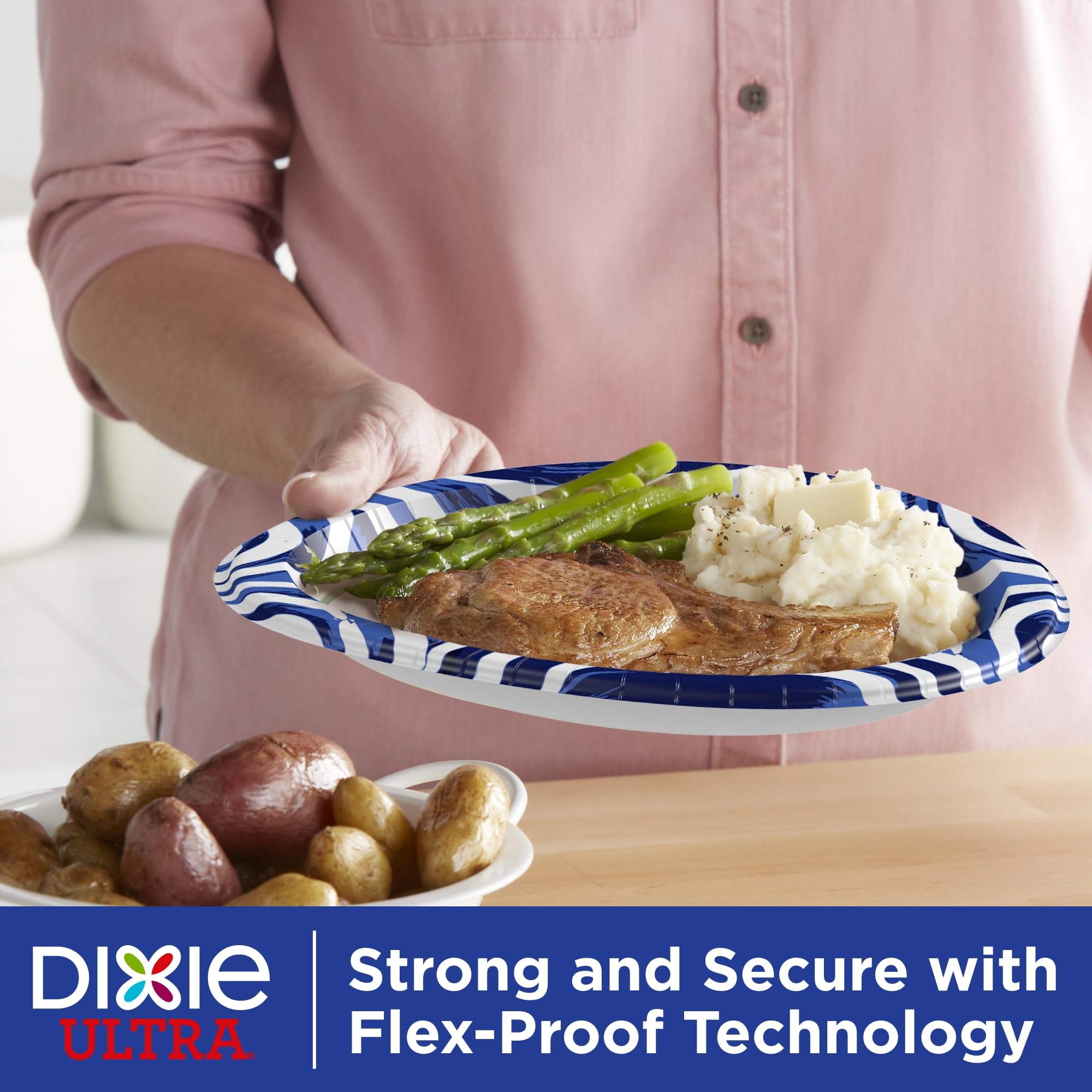 Dixie Ultra Paper Plates – Heavy-Duty, Soak-Proof

