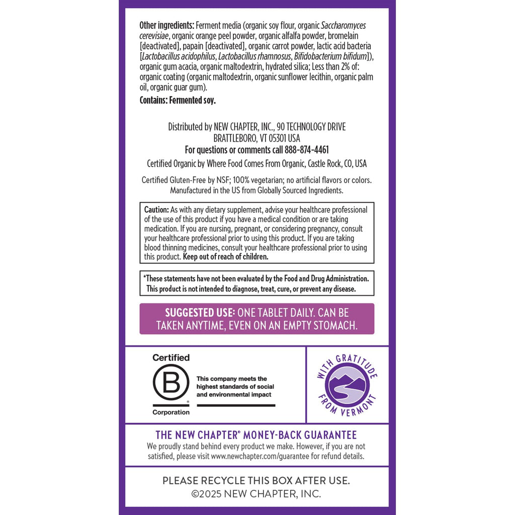 New Chapter Multivitamin Every Woman's One Daily 40+

