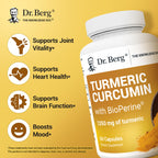Dr. Berg Turmeric Curcumin with BioPerine - 1350 mg

