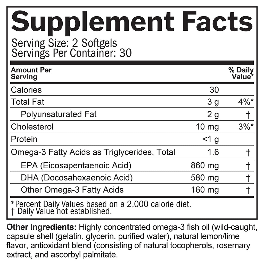 BrainMD Omega-3 Power - DHA & EPA Brain Support

