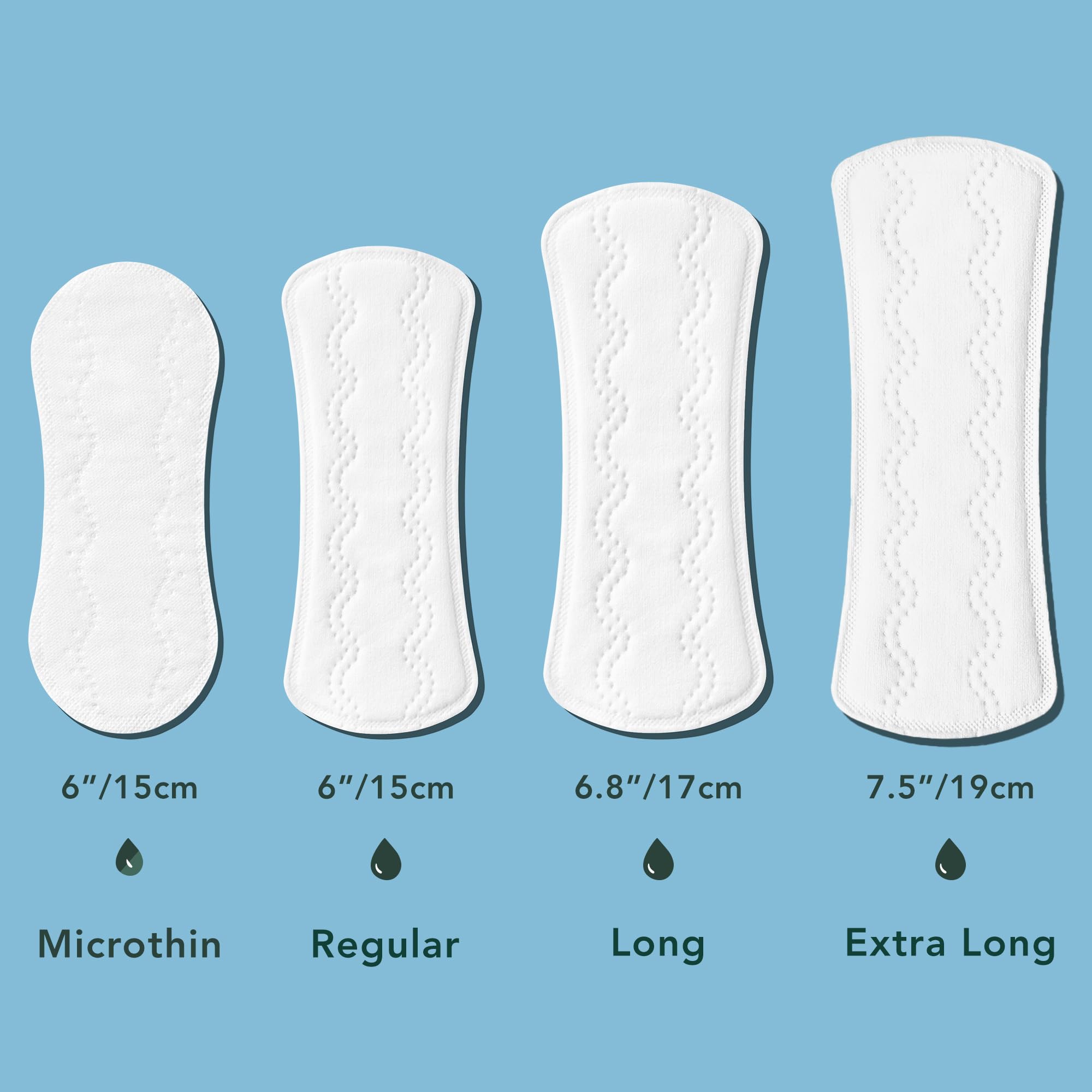 Rael Panty Liners - Organic Cotton Cover | Light Absorbency

