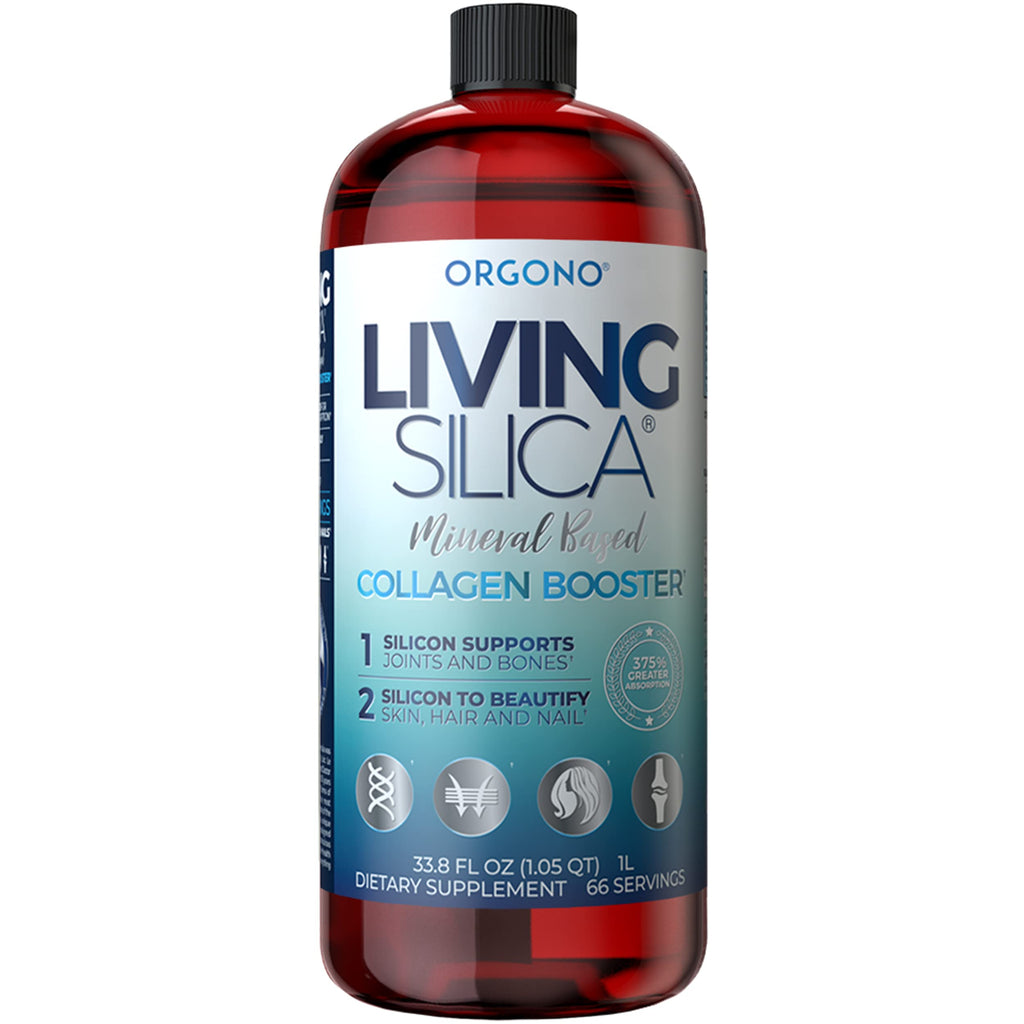 ORGONO Living Silica Collagen Booster - Vegan Mineral-Based

