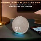 Sound Machine Alarm Clock with 25 Sleep Sounds | Bluetooth Speaker

