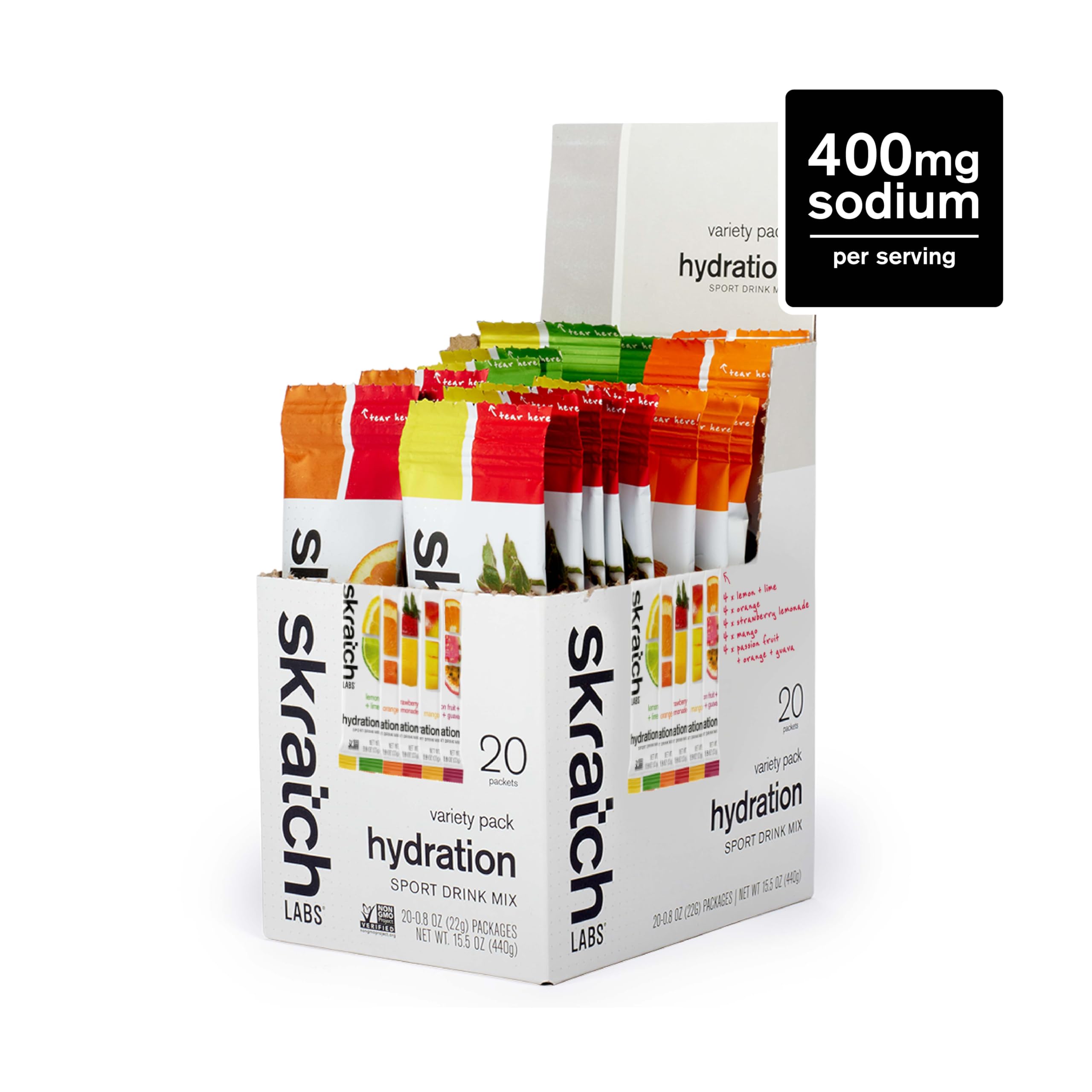 Skratch Labs Hydration Drink Mix – Electrolyte Powder


