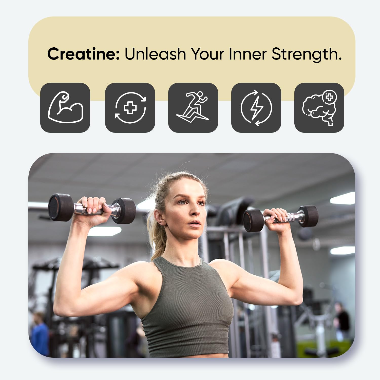 WeightWorld Creatine Monohydrate Supplement | Performance

