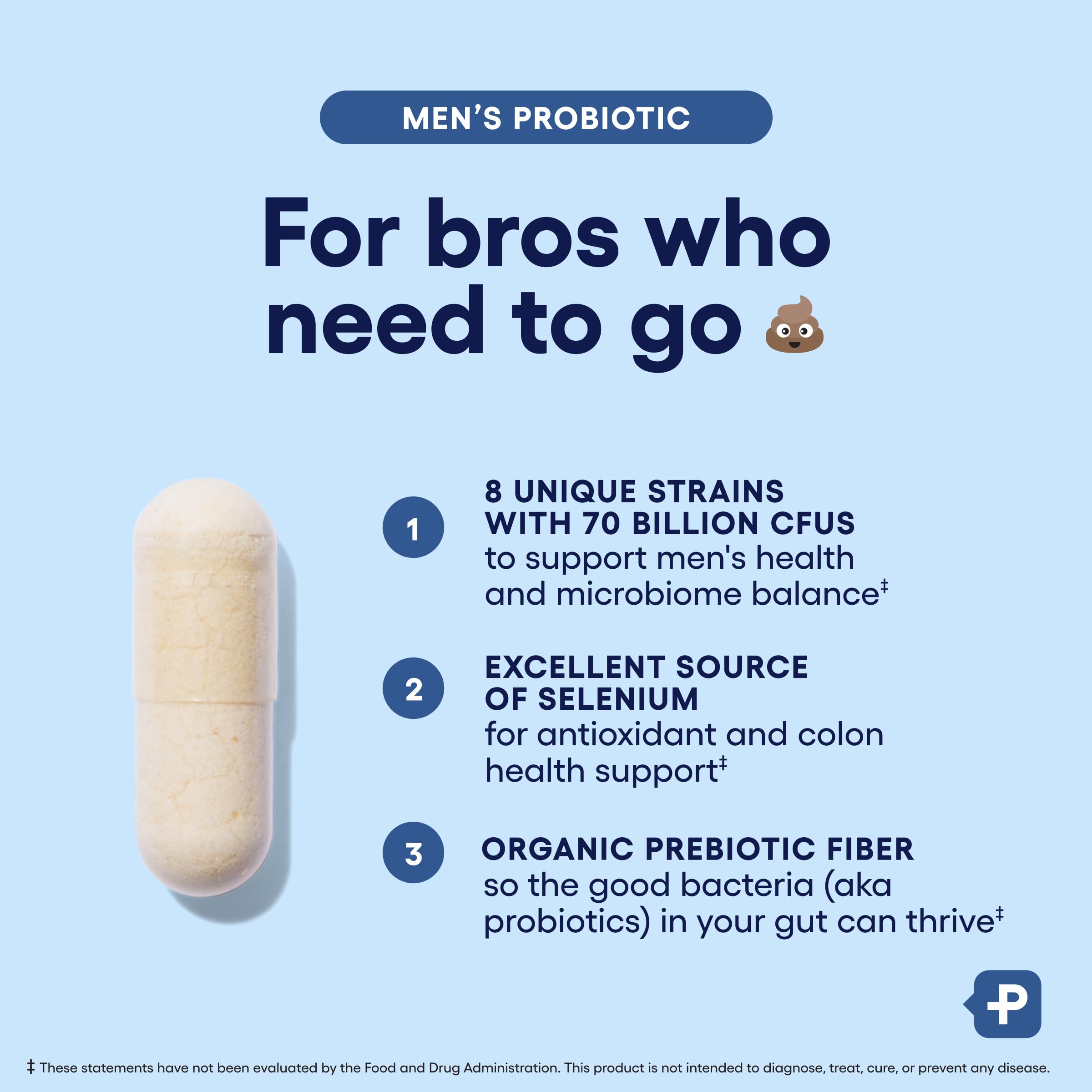 Physician's Choice Probiotics for Men | Digestive Health

