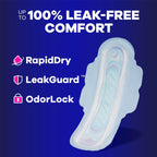 Always Ultra Thin Pads with Wings - LeakGUARD & RapidDRY

