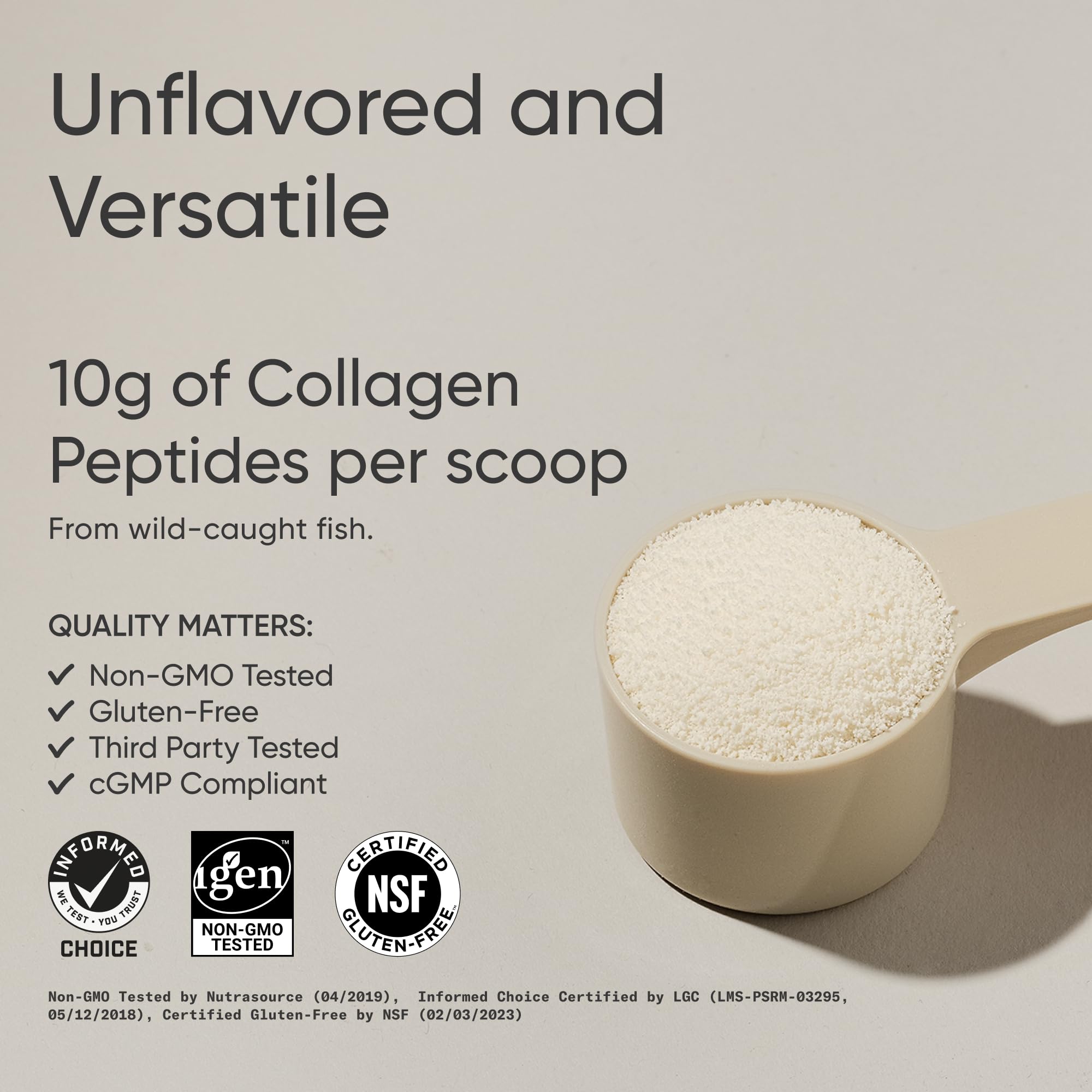 Sports Research Marine Collagen Peptides Powder

