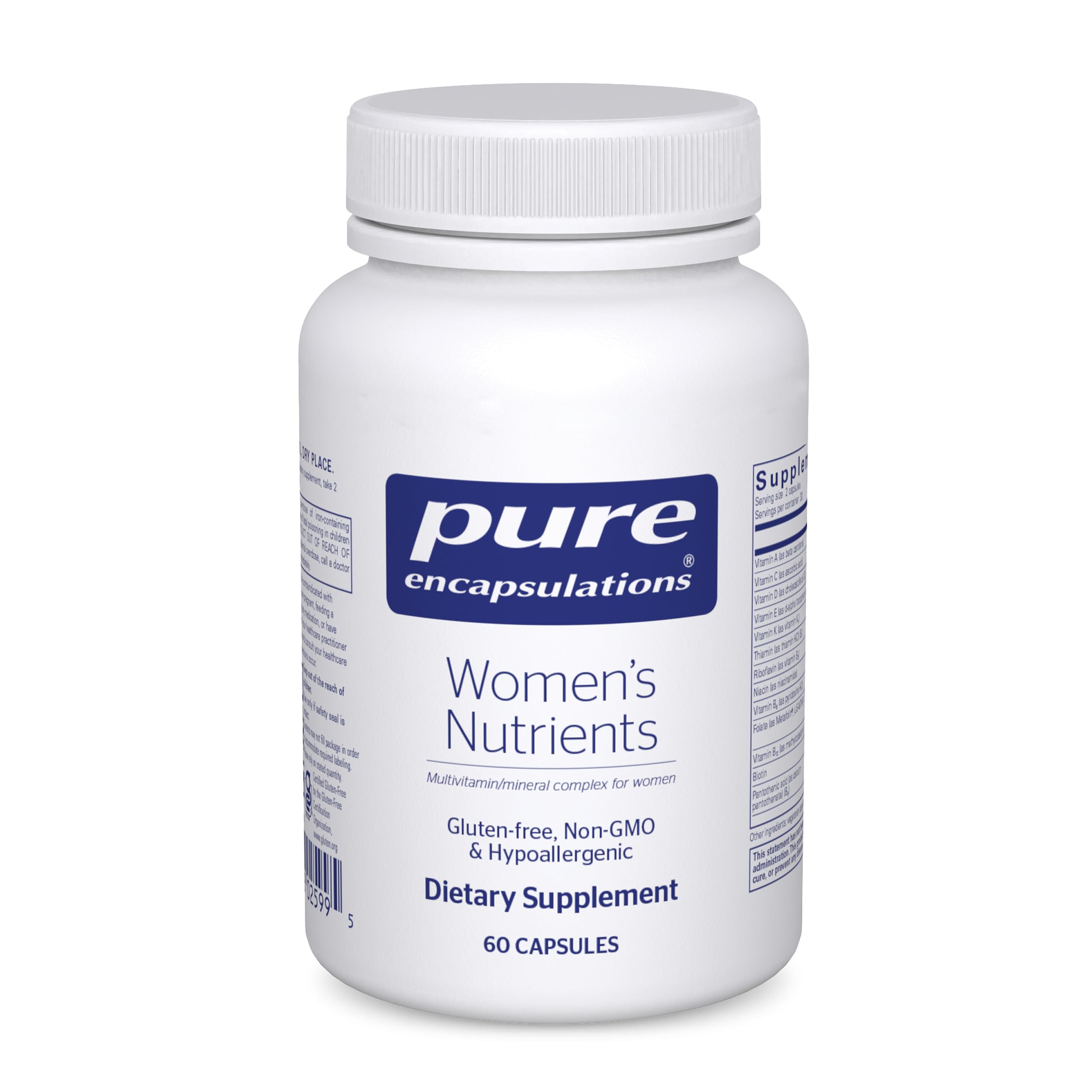 Pure Encapsulations Women's Nutrients Multivitamin – Energy

