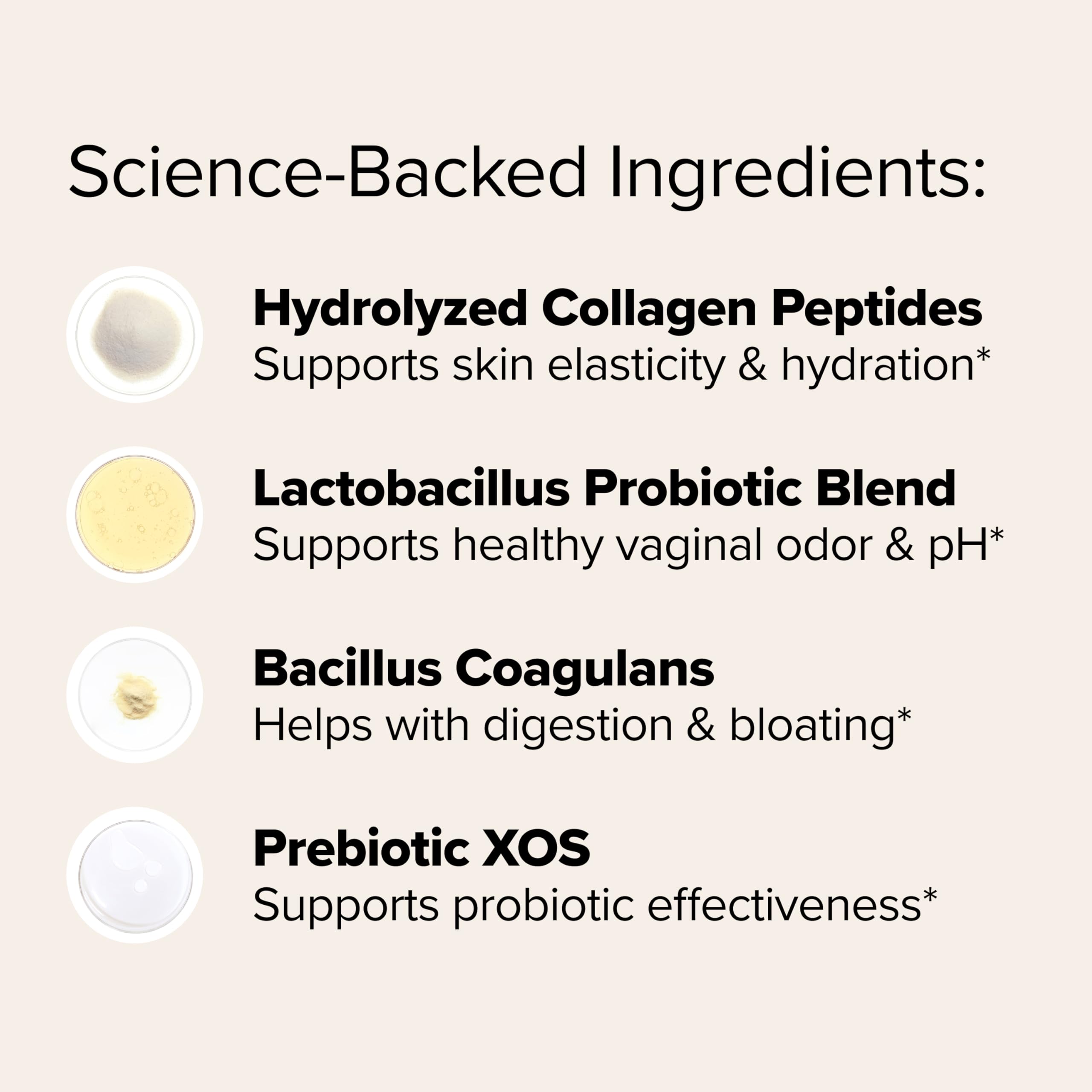URO Women’s Probiotic Collagen Powder | Vaginal Health

