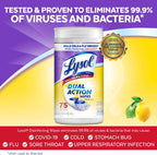 Lysol Disinfecting Wipes Dual Action – Multi-Surface

