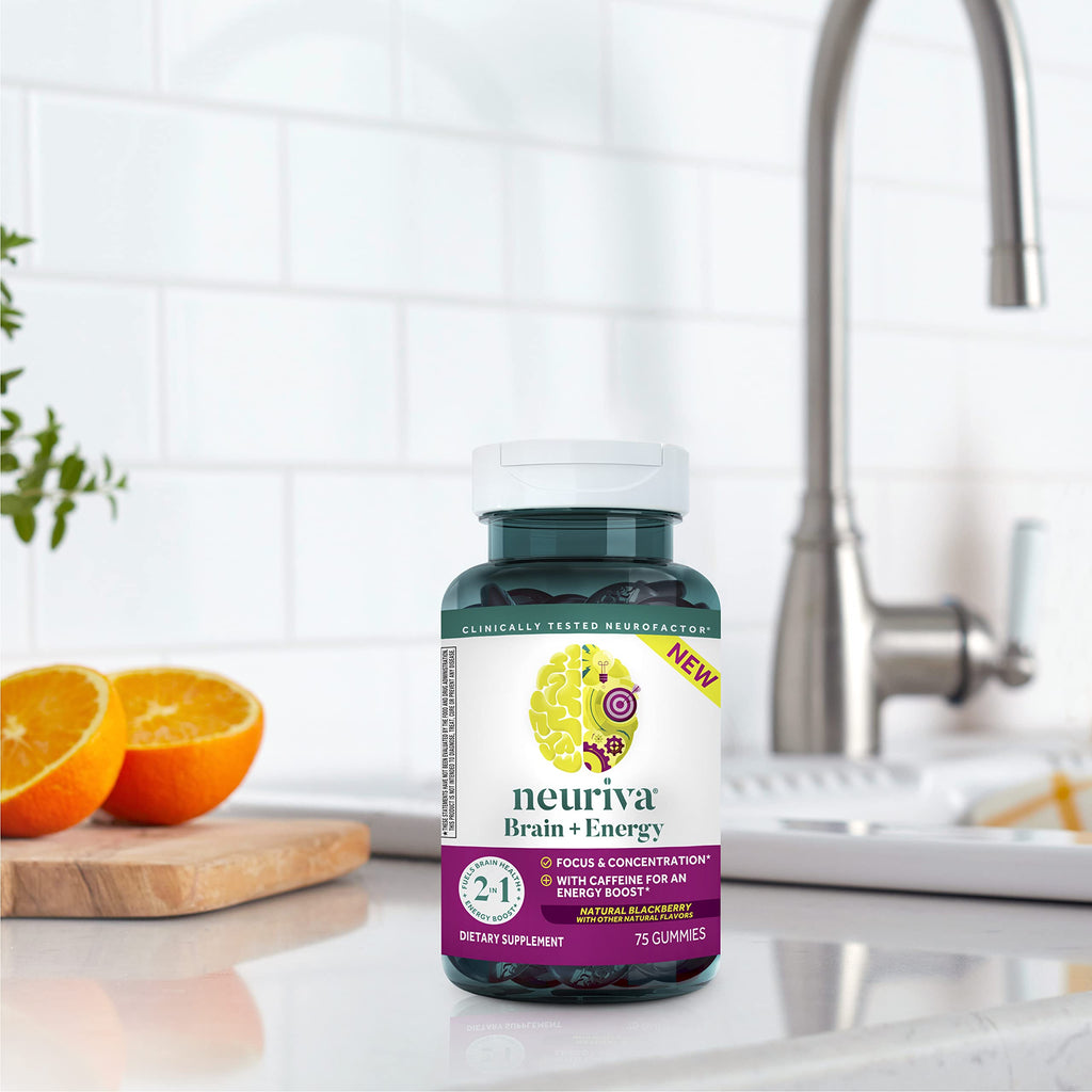 Neuriva Brain + Energy Gummies for Focus | Neurofactor

