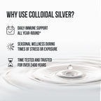 Sovereign Silver Immune Support Colloidal Silver Hydrosol

