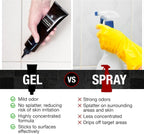 GlassGuard Miracle Mold Stain Remover Gel - Grout Cleaner

