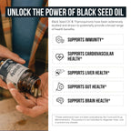 TQ-Advanced 4X Thymoquinone Black Seed Oil Capsules

