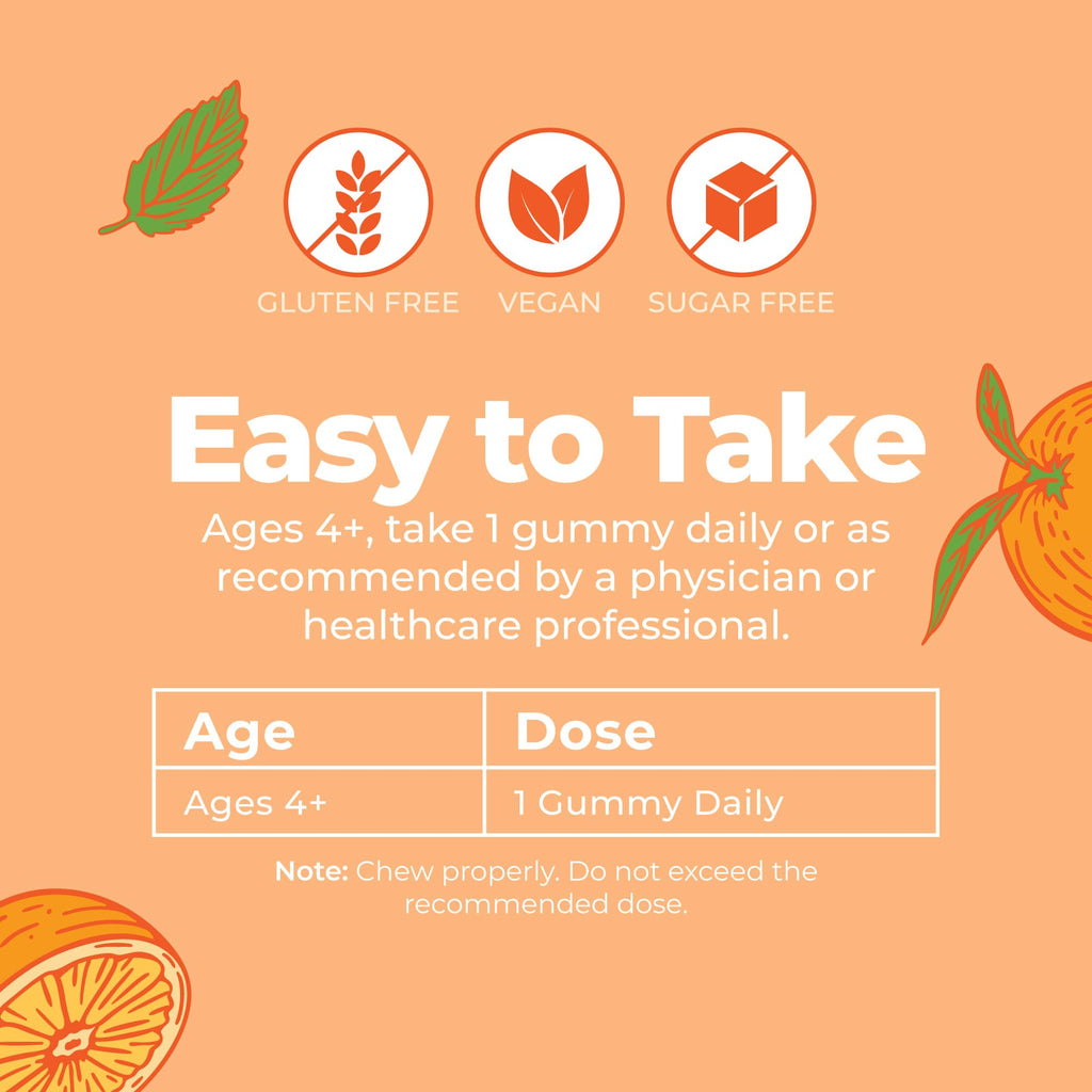 MaryRuth's Vegan Omega-3 Gummies with Flaxseed and Vitamin C

