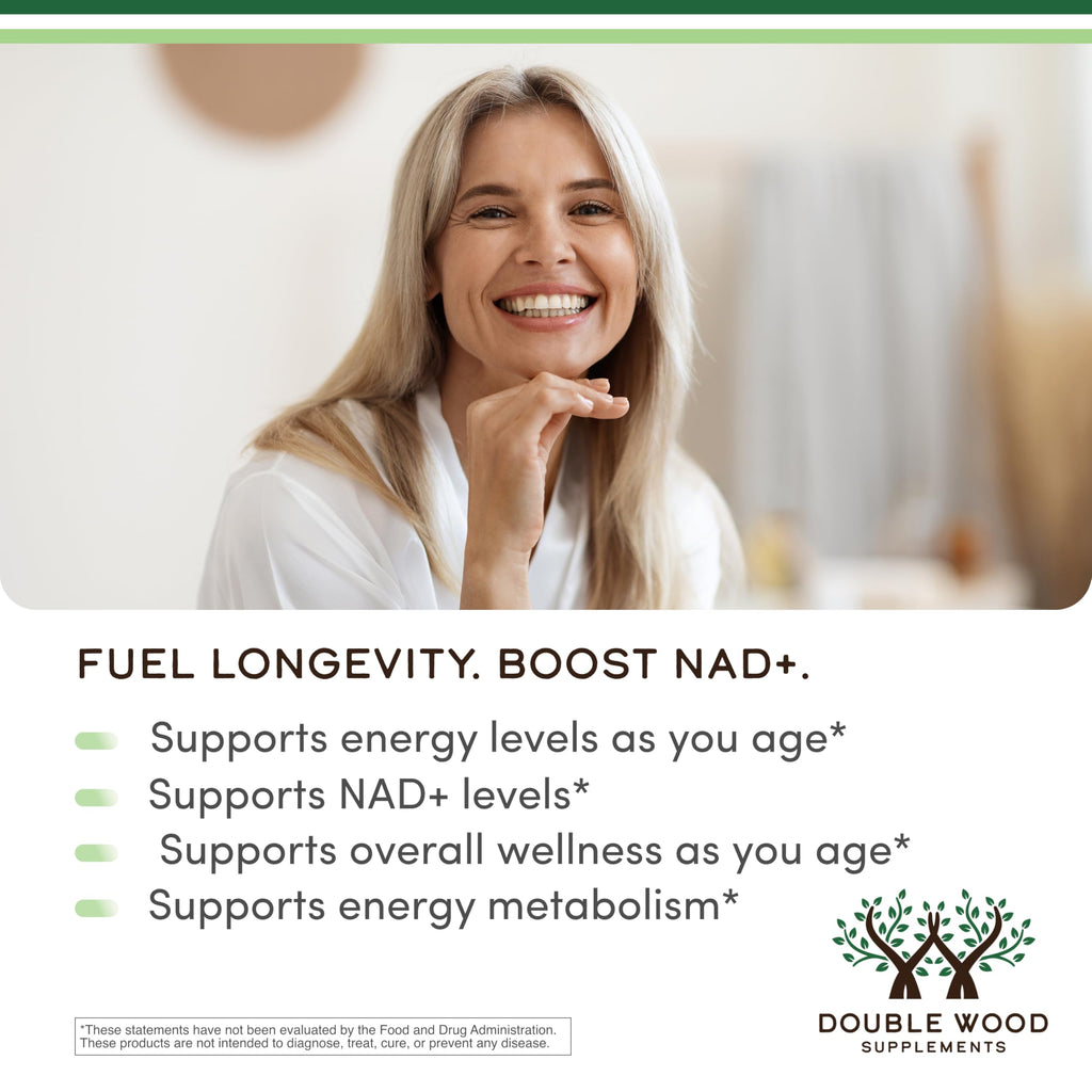 Double Wood NMN Supplement for NAD+ Support

