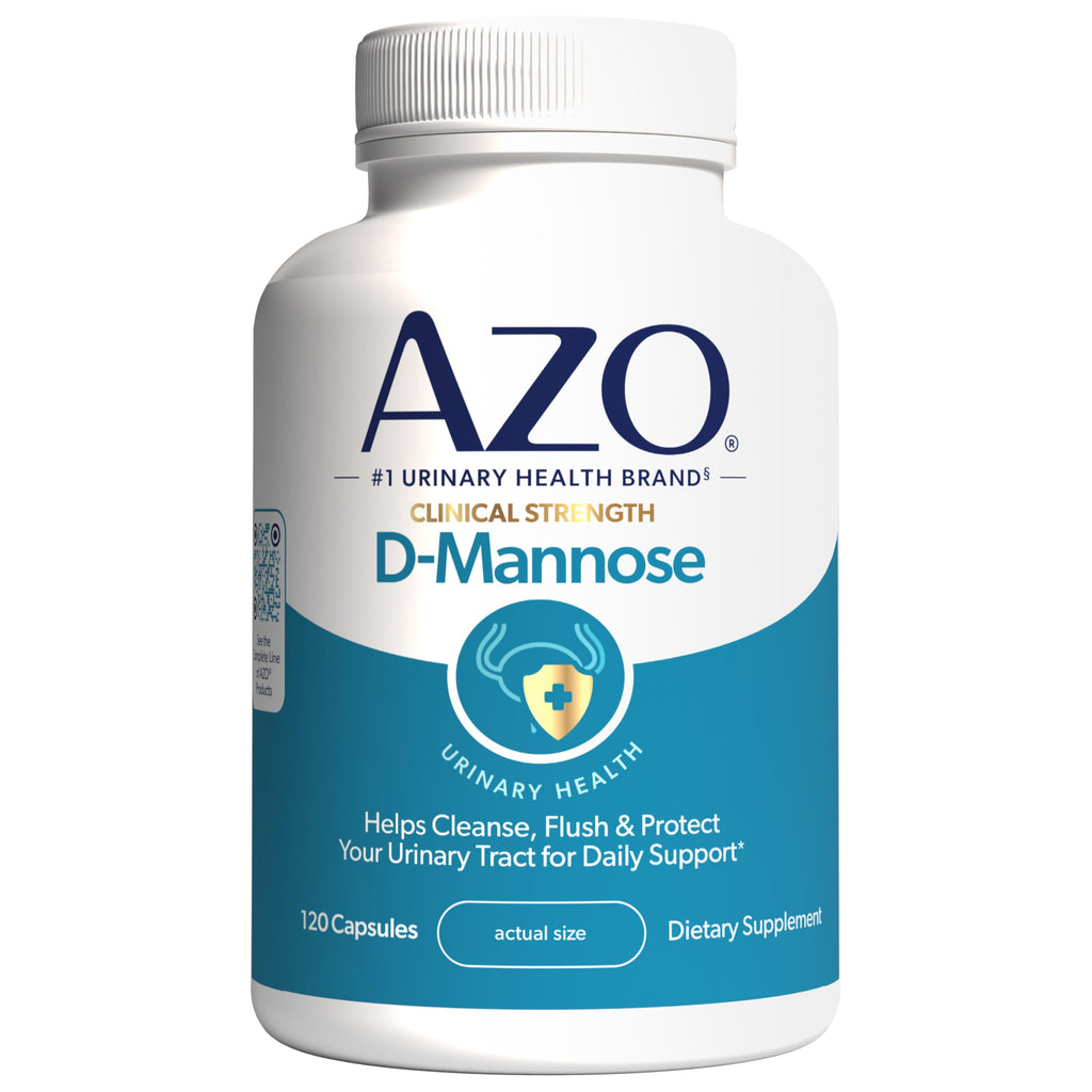 AZO D-Mannose Urinary Tract Health | Clinical Strength

