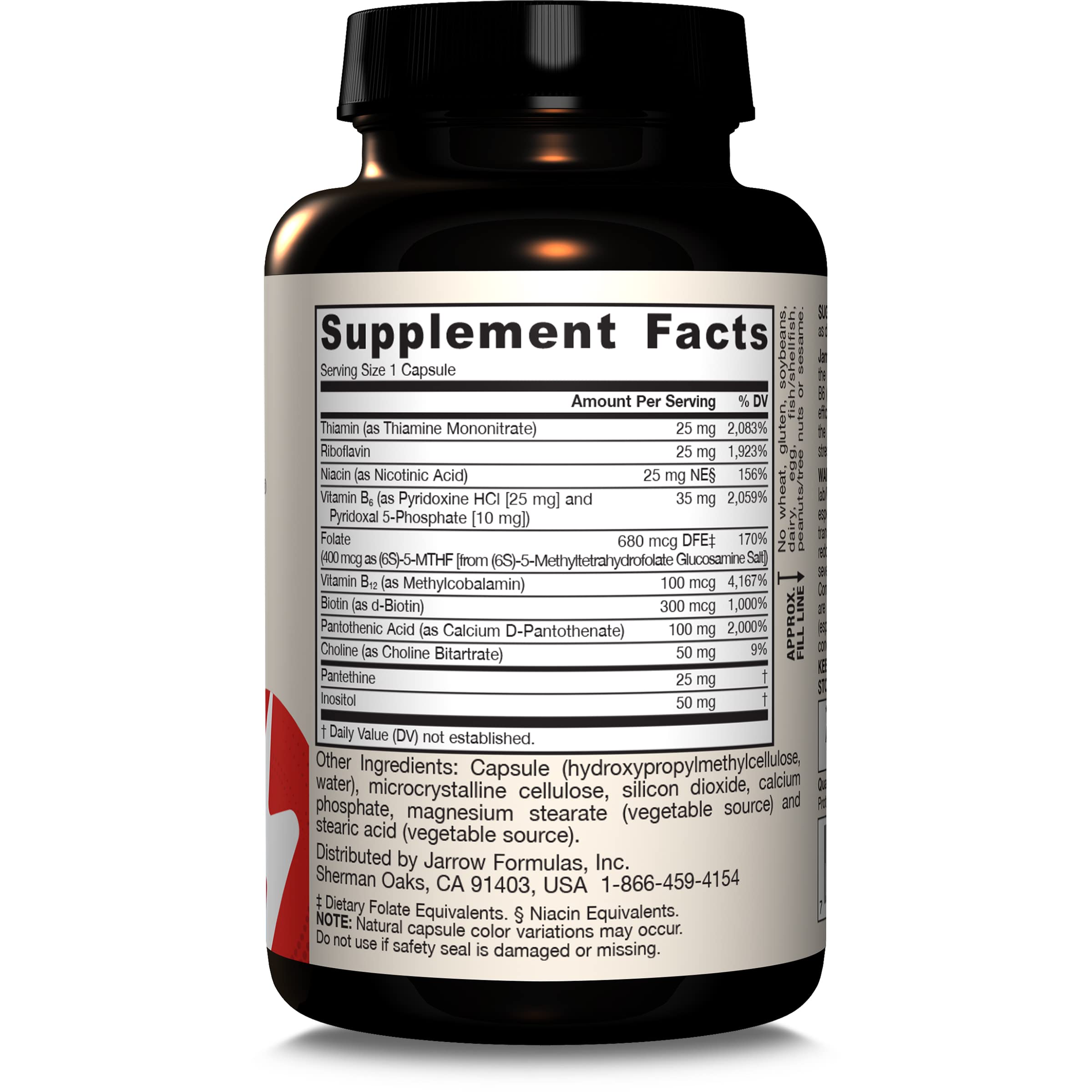 Jarrow Formulas B-Right Vitamin B-Complex Veggie Caps

