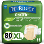 FitRight Adult Diapers - Heavy Absorbency OptiFit Briefs

