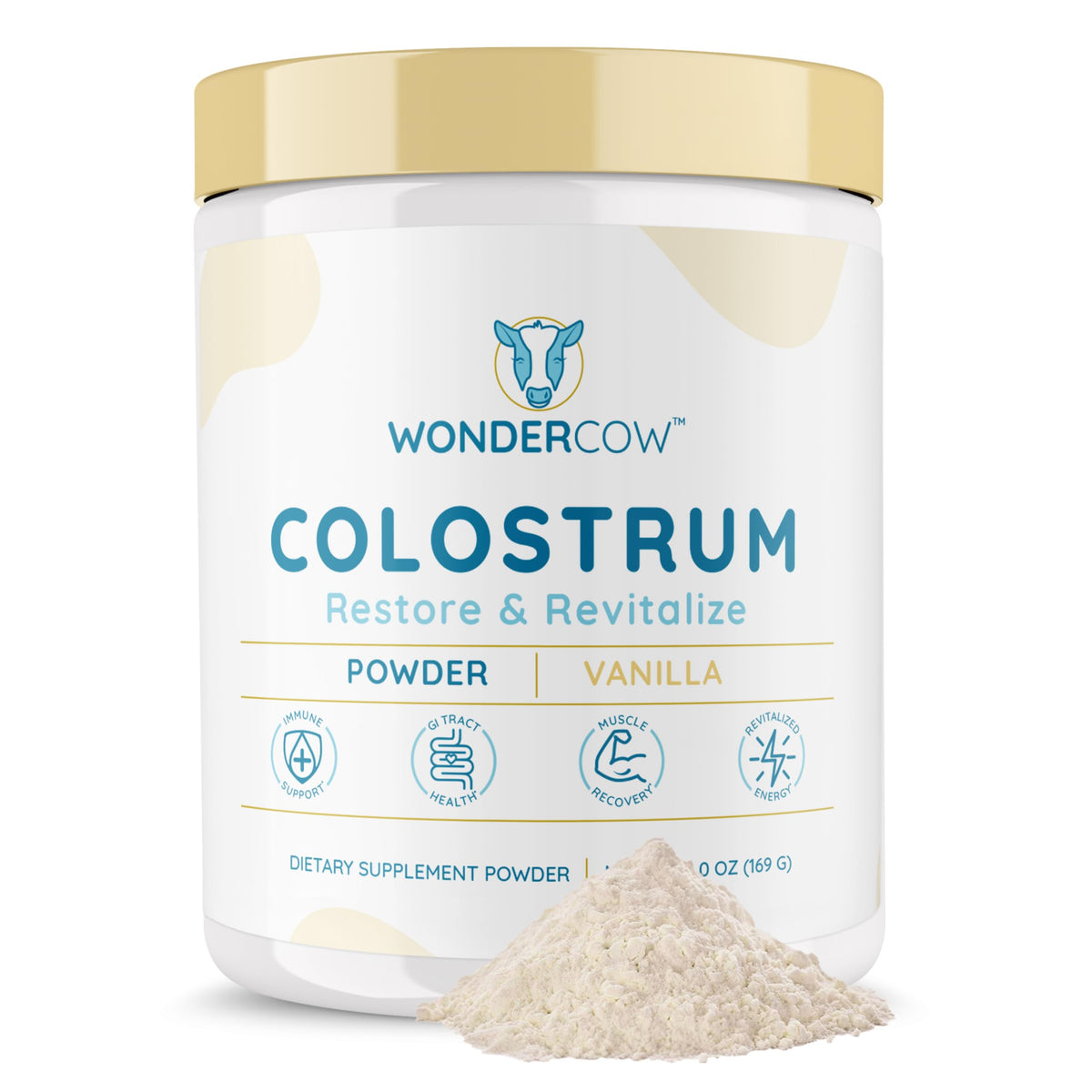 WonderCow Colostrum Powder for Gut Health and Wellness