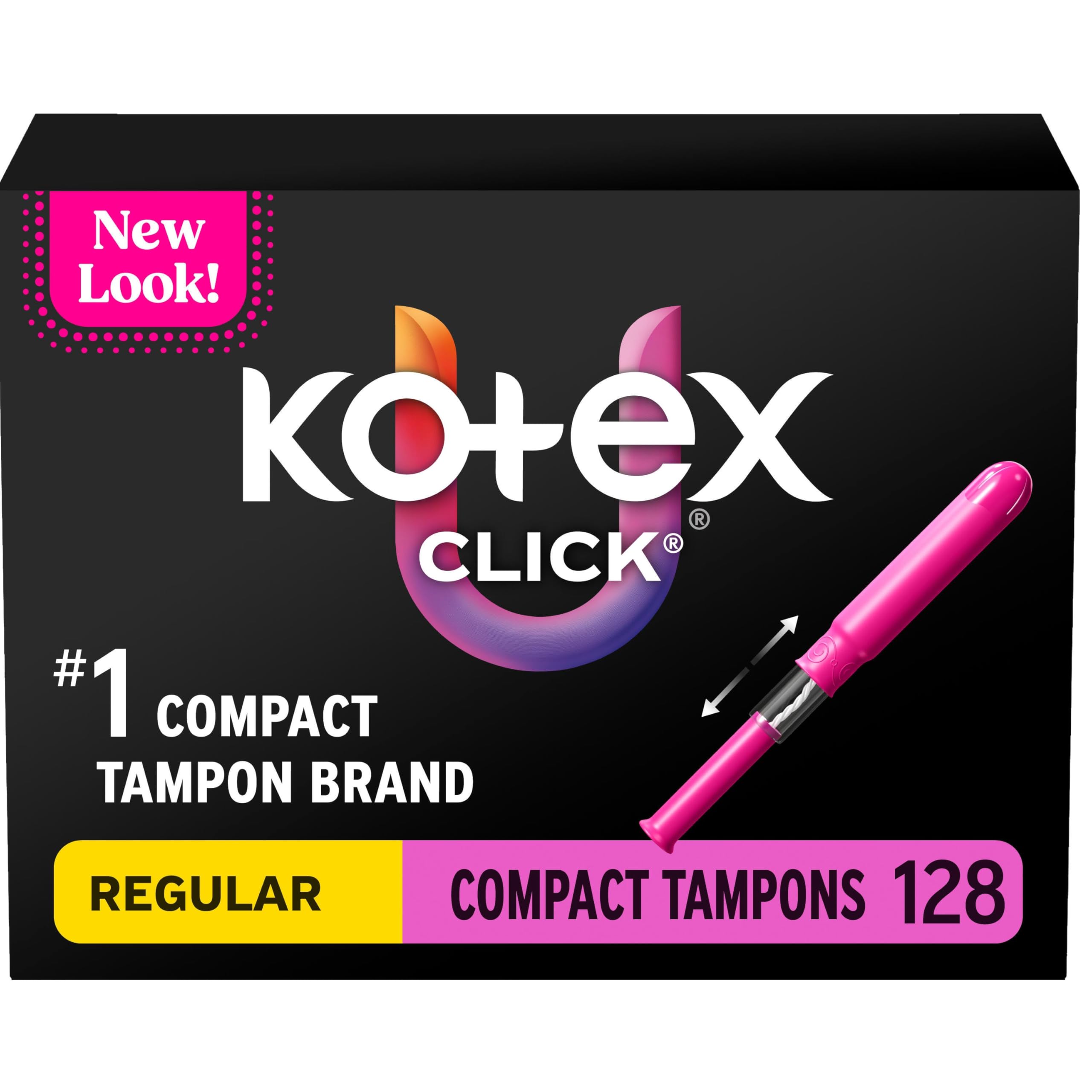 U by Kotex Click Compact Tampons Unscented