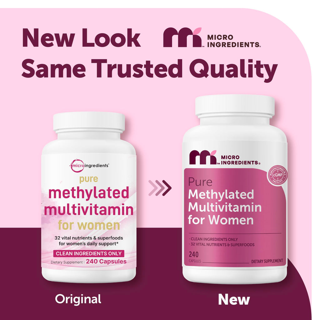 Methylated Multivitamin for Women | Micro Ingredients

