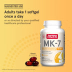 Jarrow Formulas MK-7 Vitamin K2 Softgels 90 mcg

