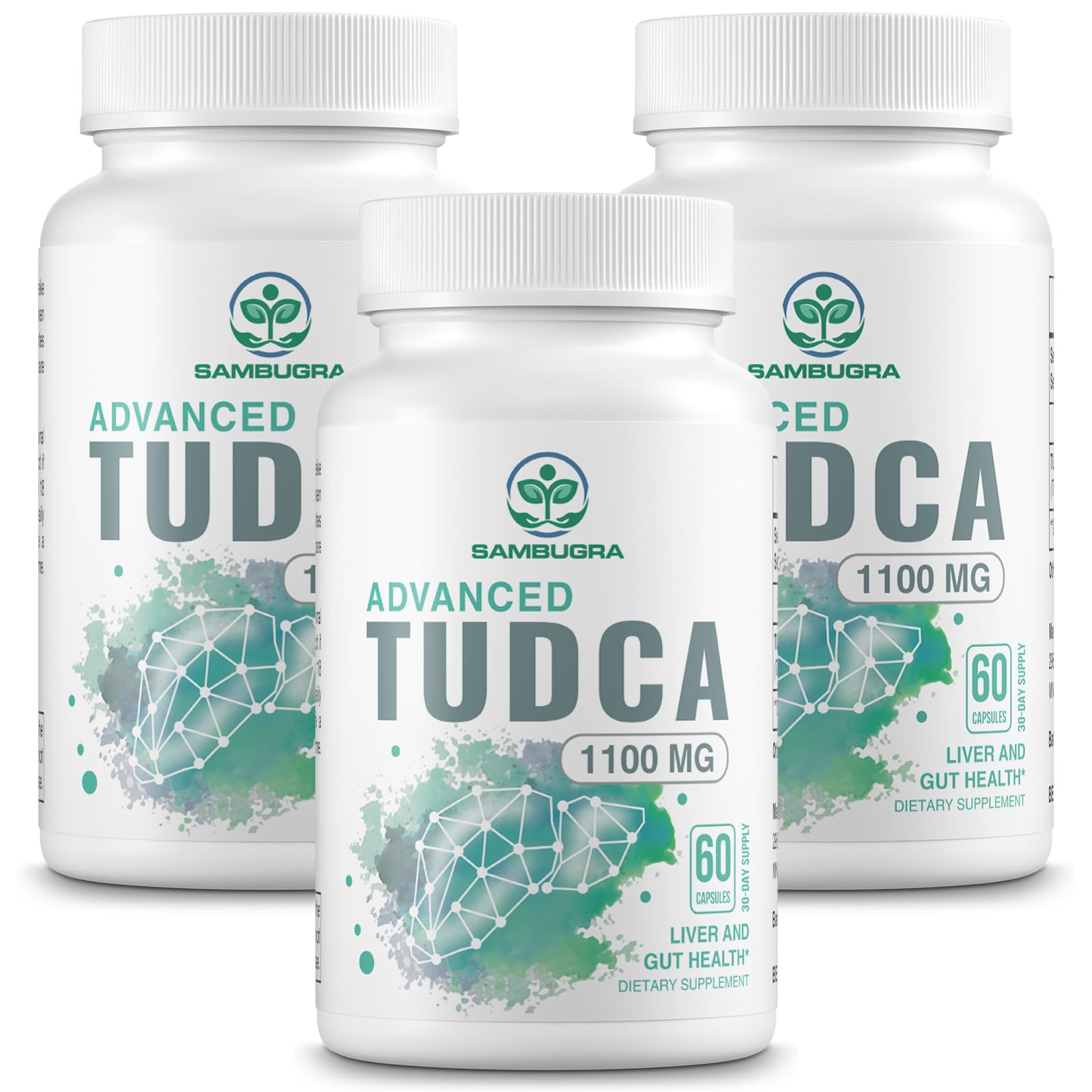 Sambugra TUDCA Liver Support Supplement, Detox & Digestive Health