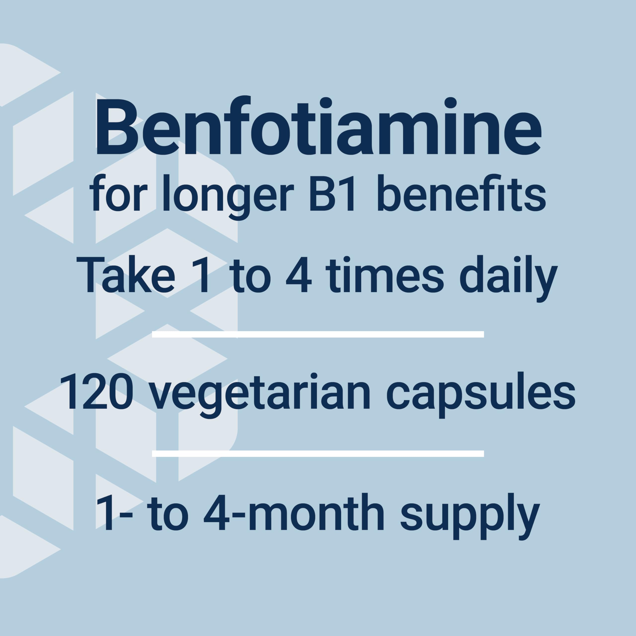 Life Extension Mega Benfotiamine 250 mg | Healthy Metabolism

