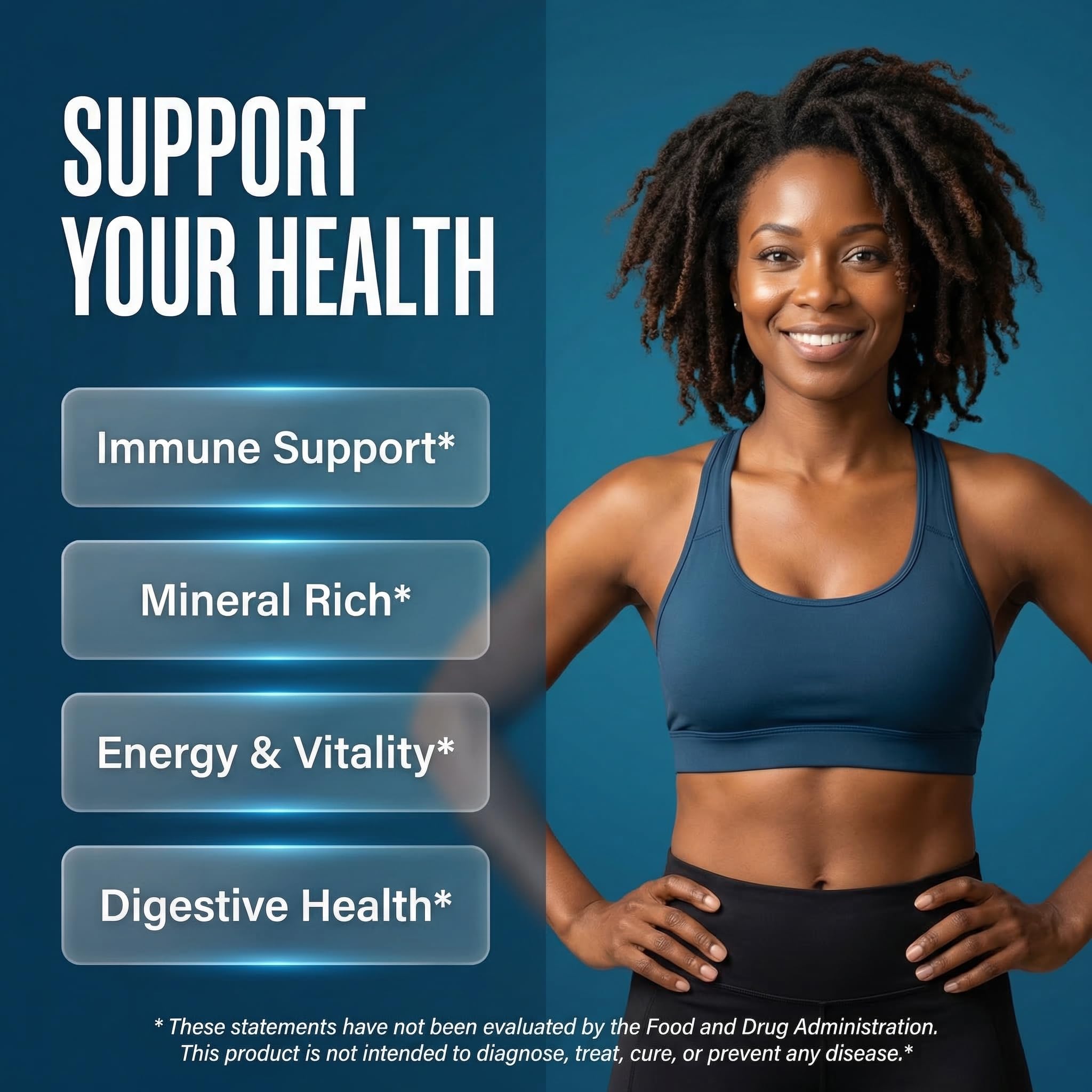 Clean Nutra 15-in-1 Sea Moss & Black Seed Oil

