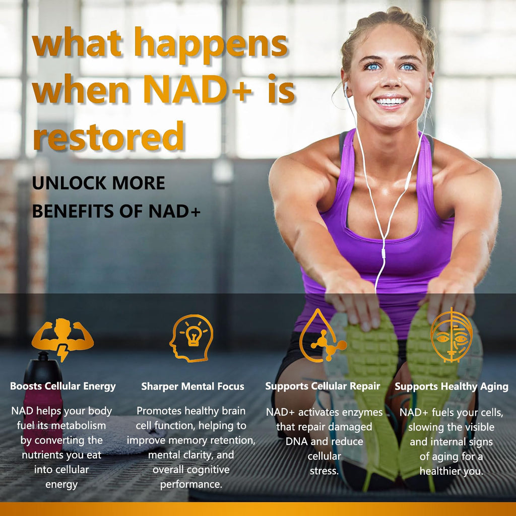 UNcena Liposomal NAD+ Supplement with Resveratrol

