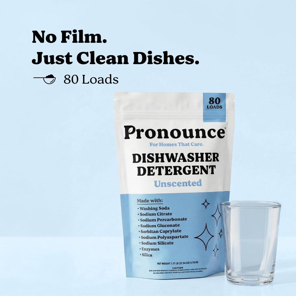 Pronounce Fragrance-Free Dishwasher Detergent Powder

