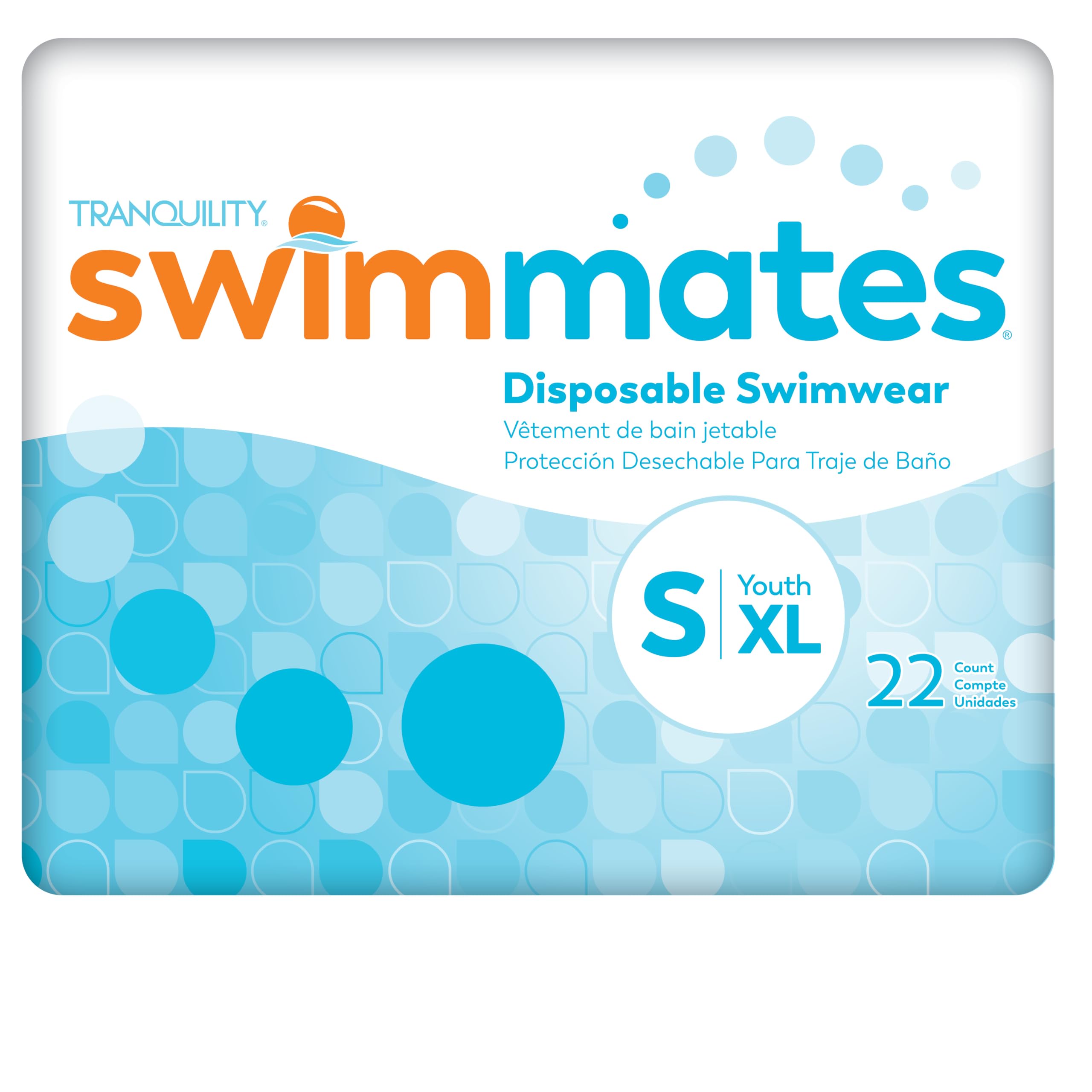 Tranquility Swimmates Disposable Swim Diapers Tear Away