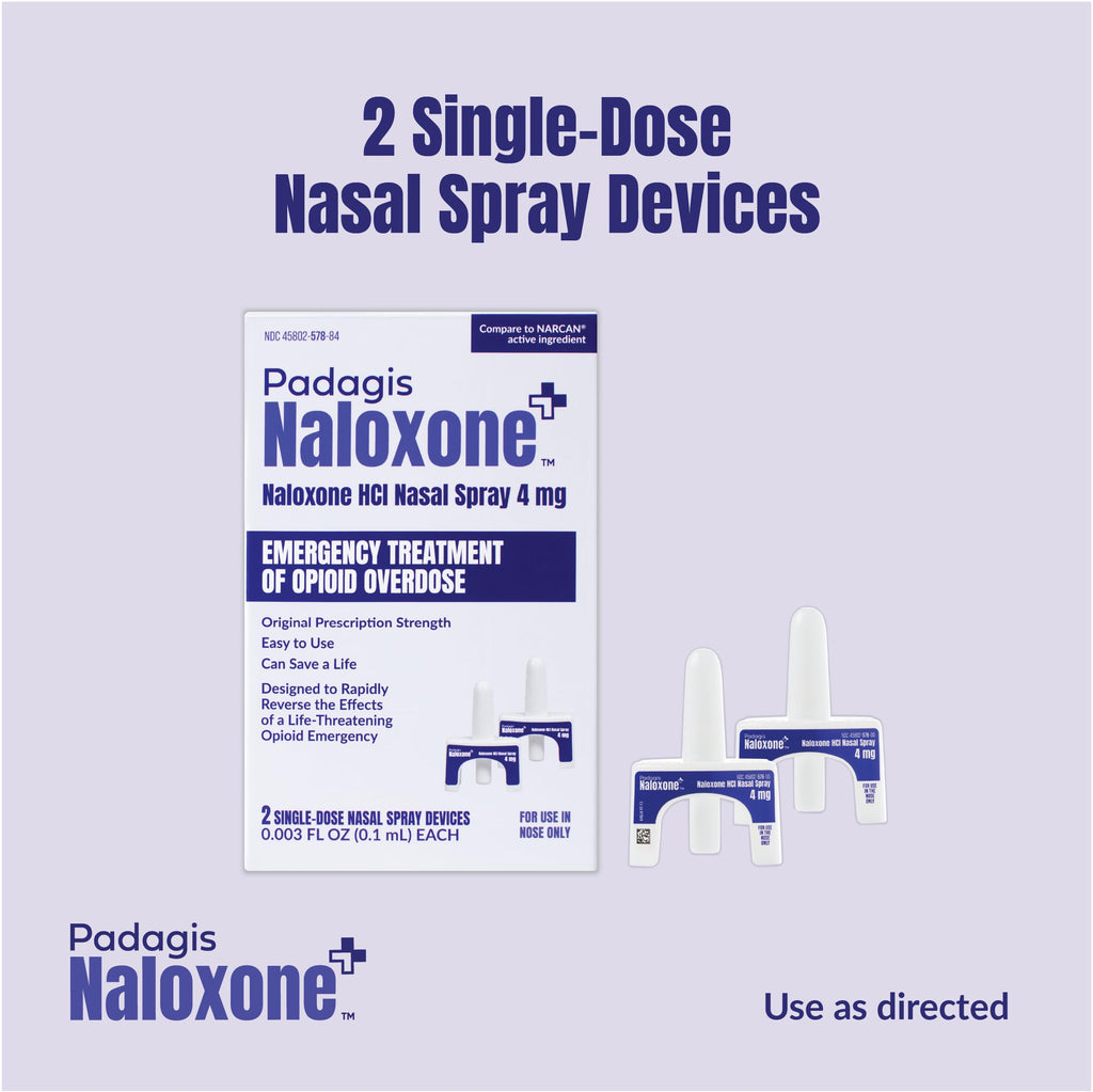 Padagis Naloxone Nasal Spray for Opioid Overdose

