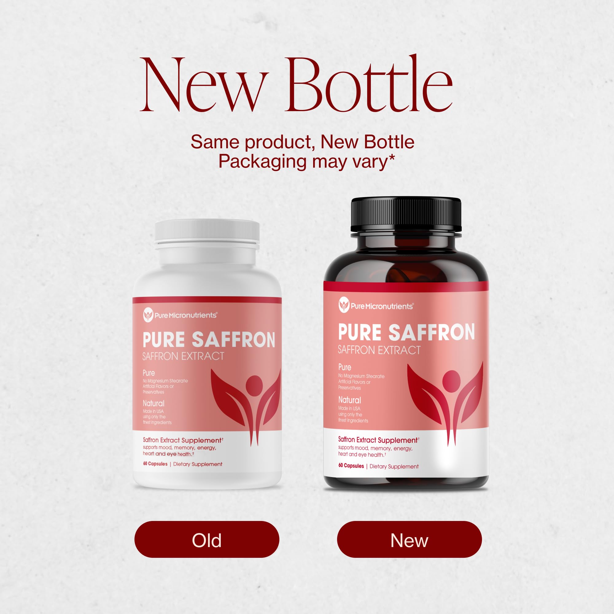 Saffron Extract Capsules | Pure Saffron Supplement

