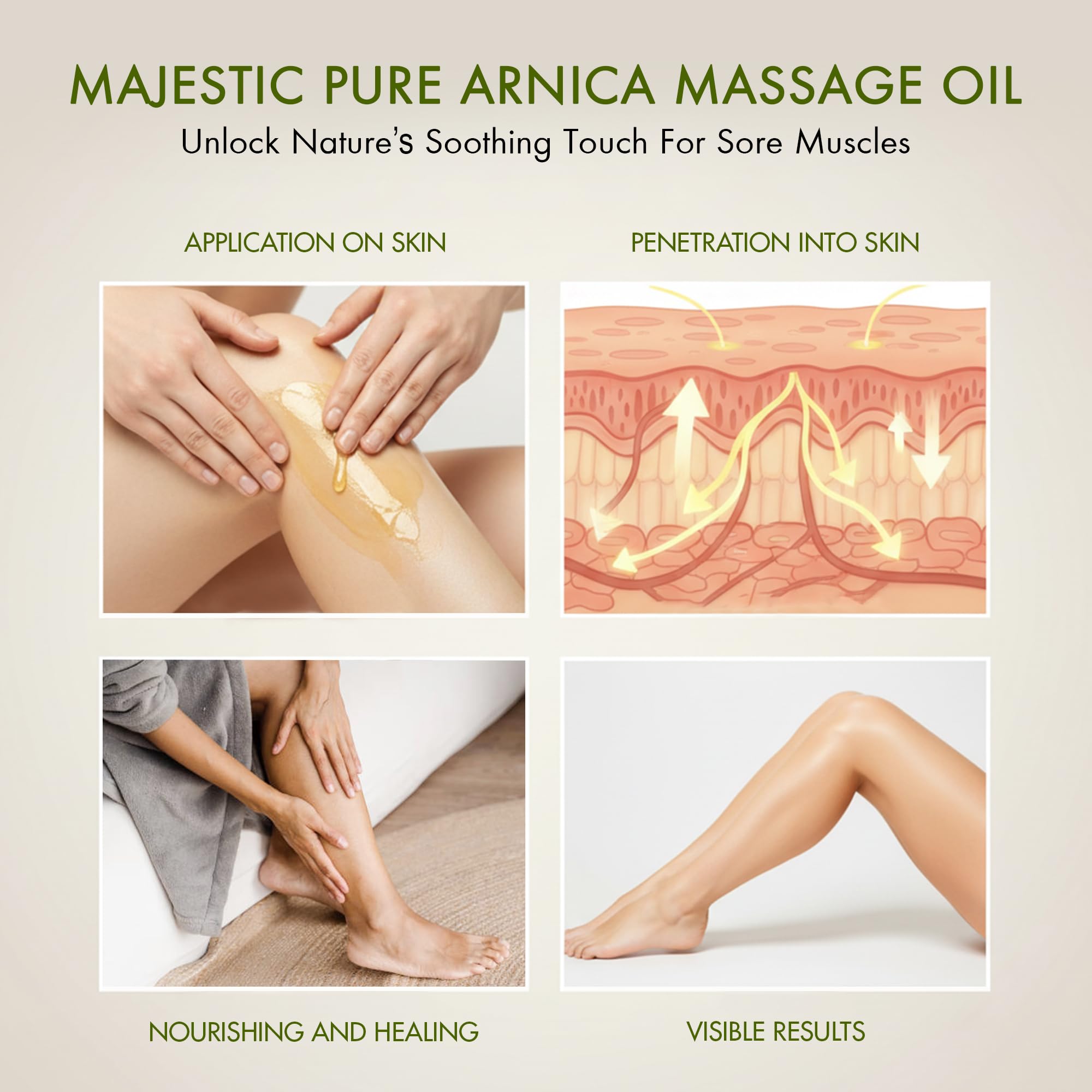 Majestic Pure Massage Oil for Relaxation

