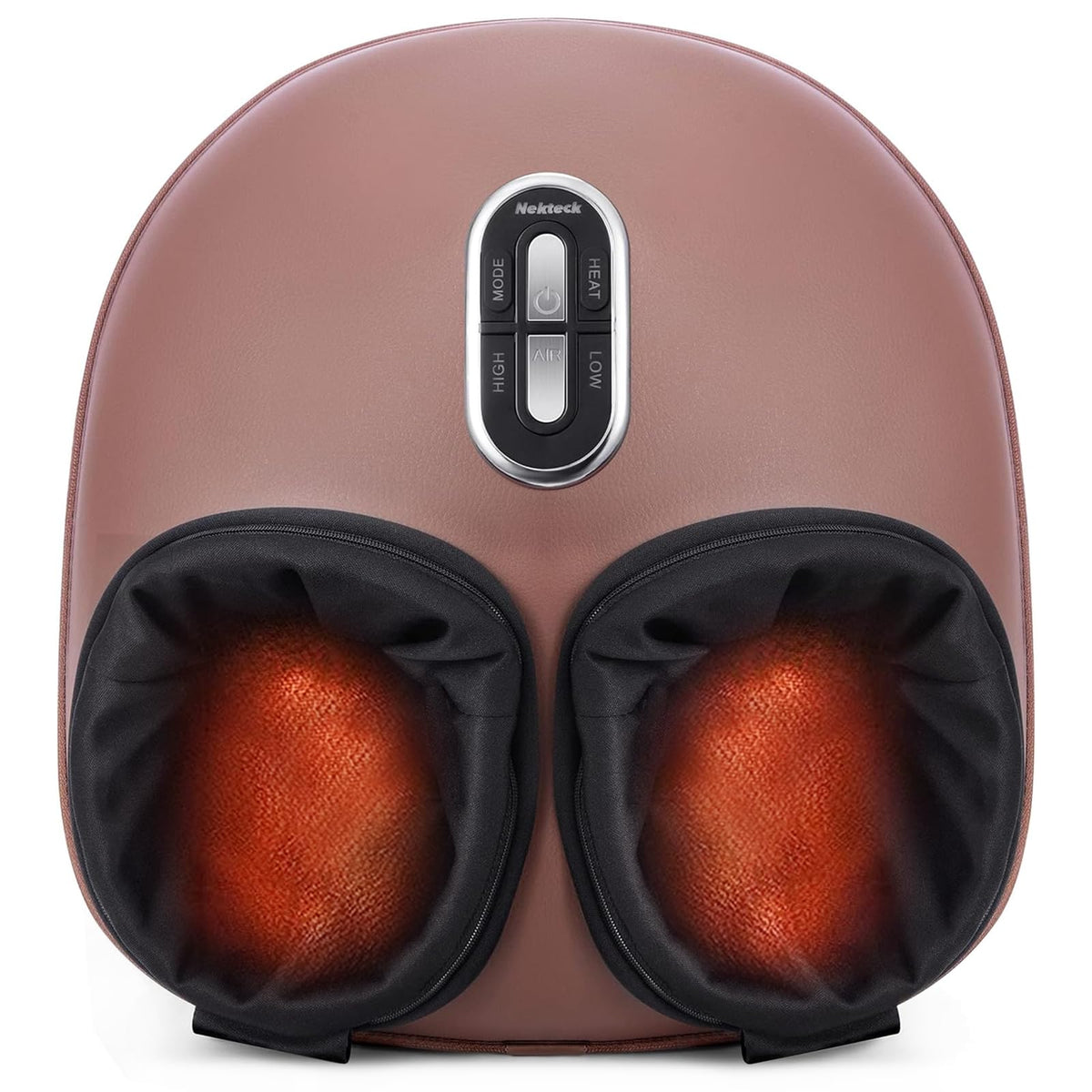 Nekteck Shiatsu Foot Massager with Heat - 3 Modes Deep Kneading Therapy