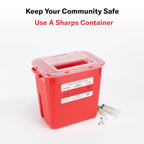 Alcedo Sharps Container – Medical Grade Biohazard Disposal

