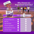 PWERD Magnesium Sleep Gummies - 16-in-1 Wellness Formula

