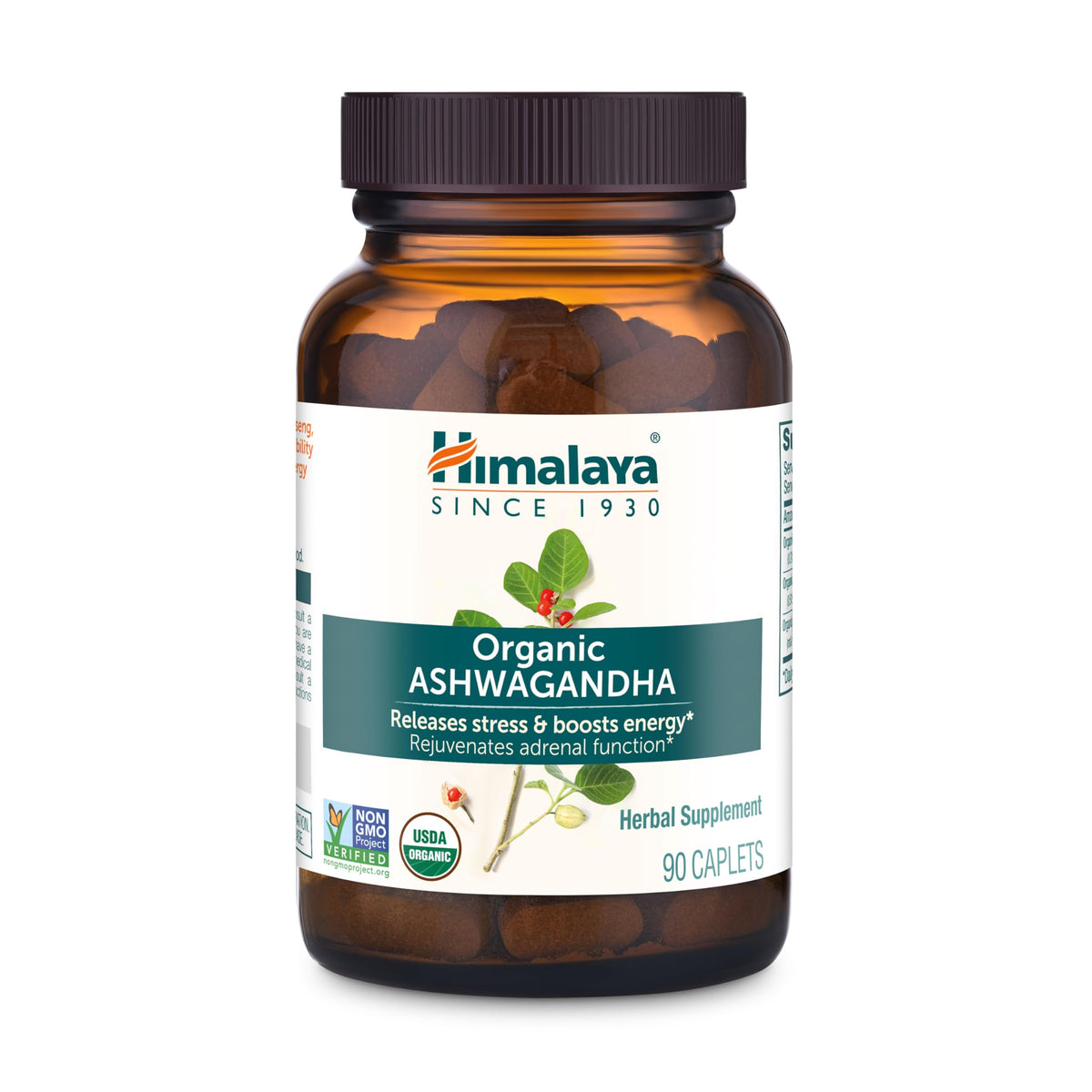 Himalaya Organic Ashwagandha Root - Ayurvedic Supplement