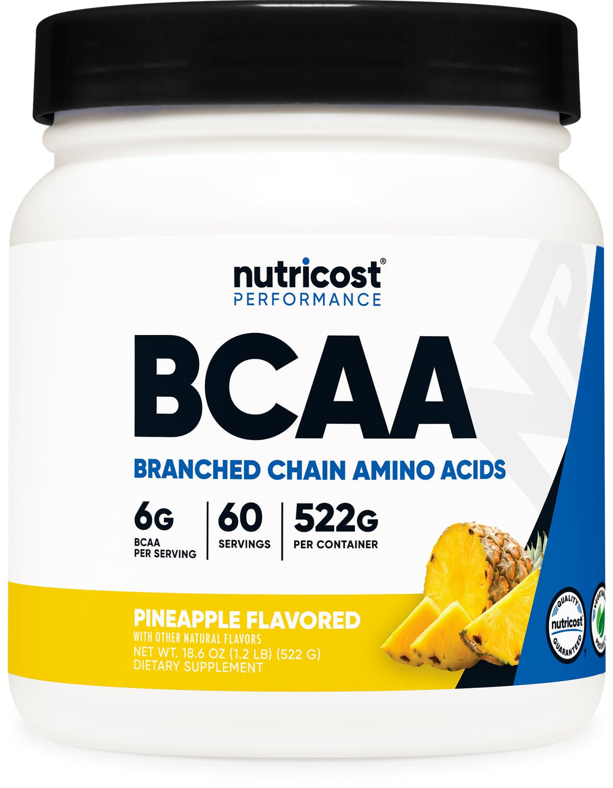 Nutricost BCAA Powder 2:1:1 - Amino Acid Supplement