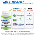 Sea Moss Plus Capsules Power By Naturals Organic Irish Moss

