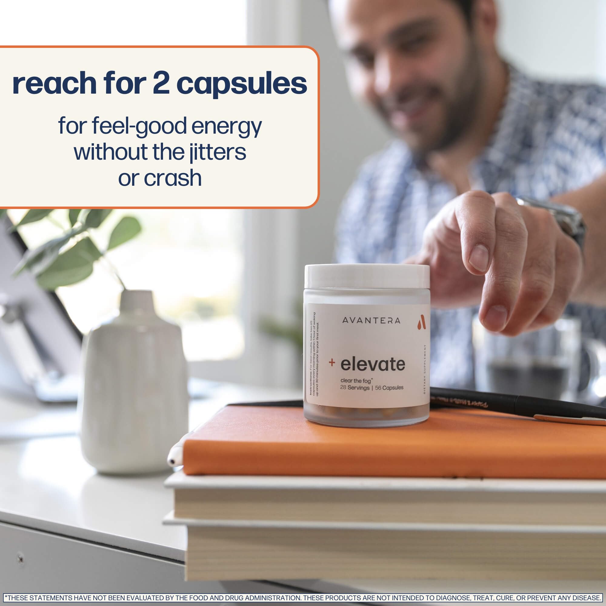 Avantera Elevate Nootropic Supplement for Focus

