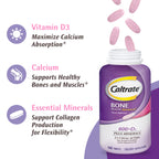 Caltrate 600 Plus D3 Minerals Calcium & Vitamin D Tablets

