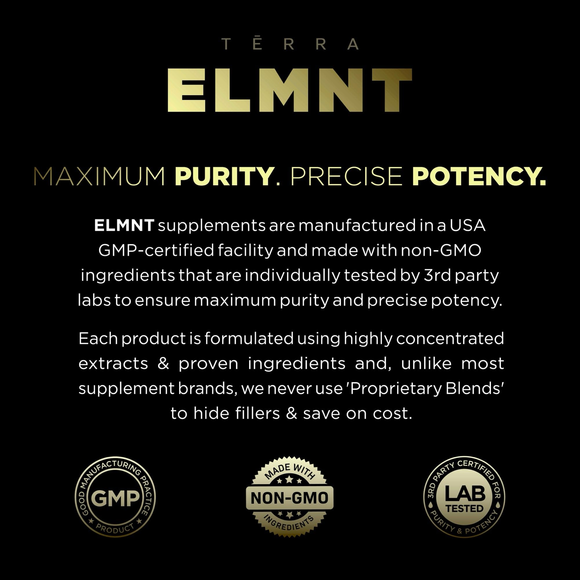 ELMNT Men's Dietary Supplement | Wellness Support

